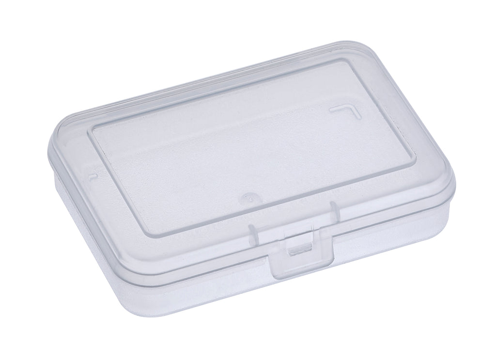 Transparent Polypropylene Storage Compartment Box, 91 x 66 x 21 mm