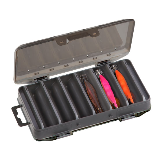 Small Double Sided Lure Box With Grooves For Hooks