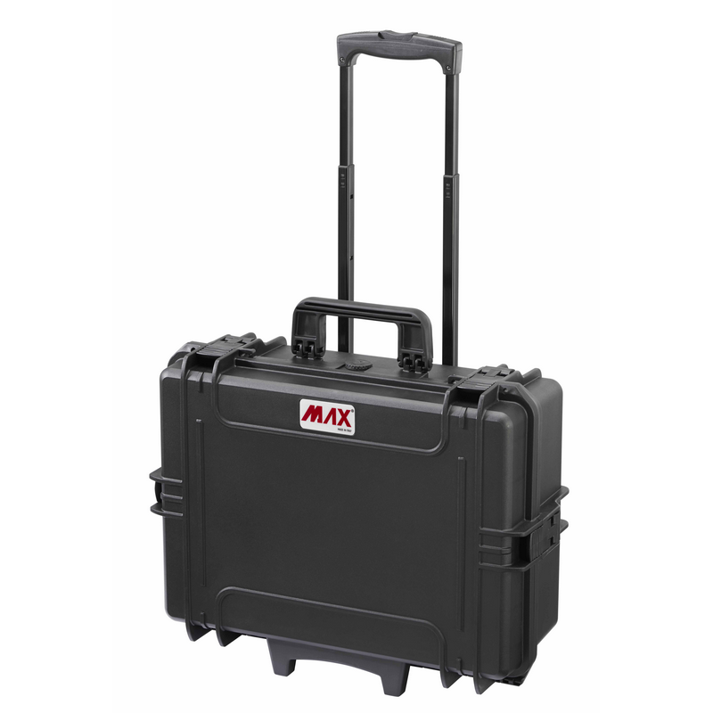 MAX Case MAX505TR Rugged IP67 Rated Case With Trolley Handle & Wheels